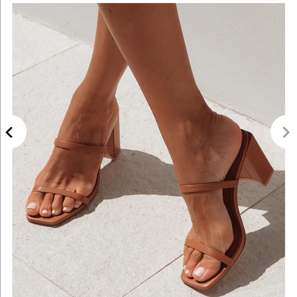 EVERLY Tan Heels (NEW)